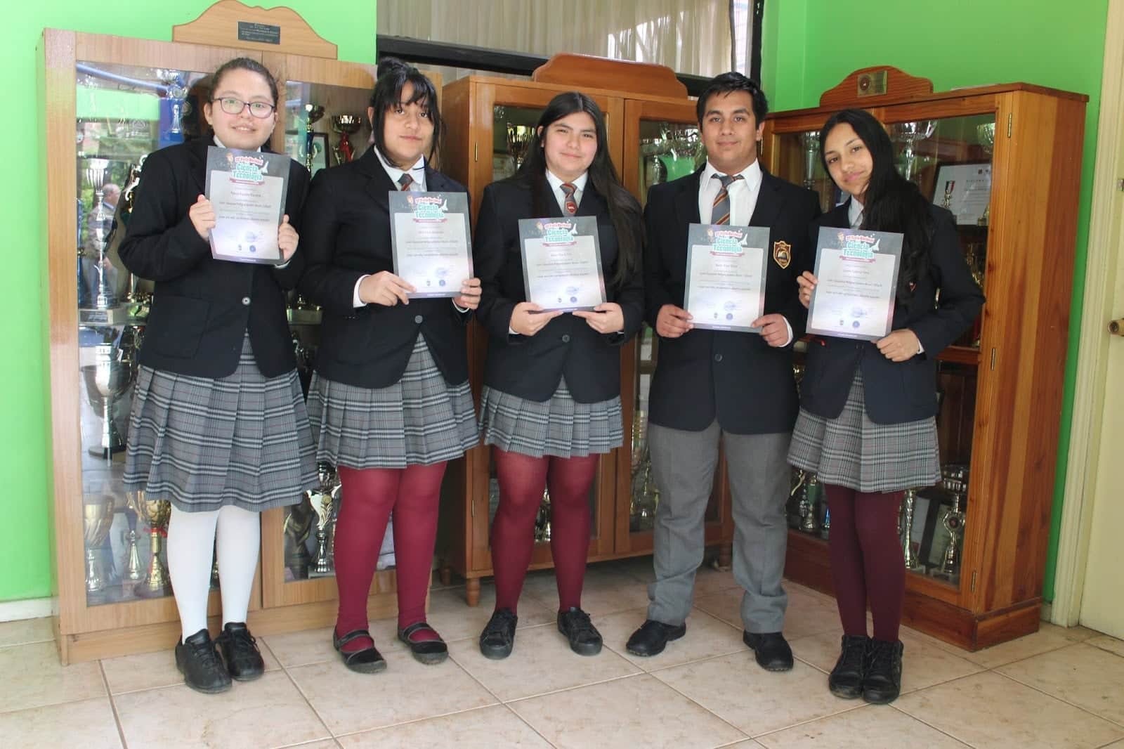 Alumnos participaron de  la 21º Feria Nacional de la Ciencia y Tecnología de la Universidad del Biobío.