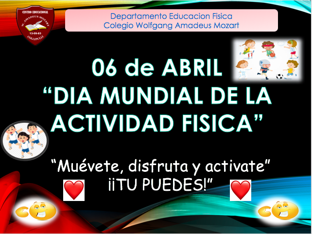 Invitación “Día Mundial de la Actividad Física”