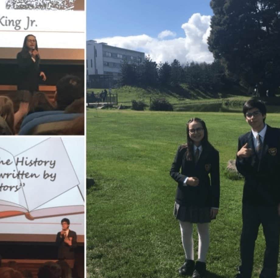 Estudiantes de nuestro establecimiento participan de la competencia ''Public Speaking 2018''