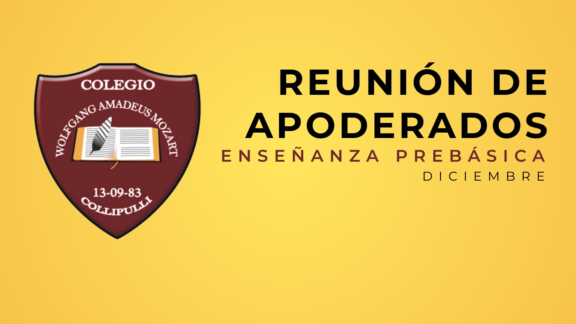 Reunión de Padres y Apoderados Online Enseñanza Prebásica Diciembre