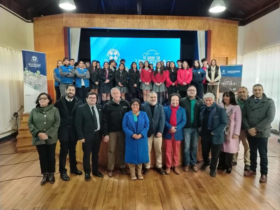 ACTO INAUGURACION DECIMA VERSIÓN  PROGRAMA “YO QUIERO SER PROFESOR/A” (YQSP) DE LA UNIVERSIDAD DE LA FRONTERA (UFRO)
