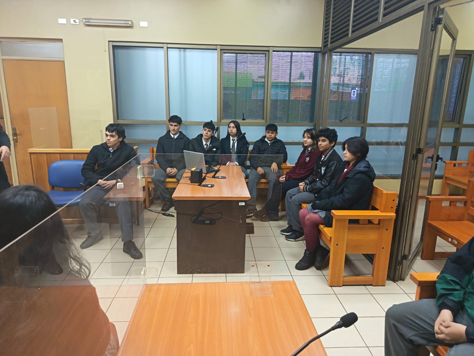 VISITA GUIADA TRIBUNAL DE LETRAS Y GARANTIA DE COLLIPULLI