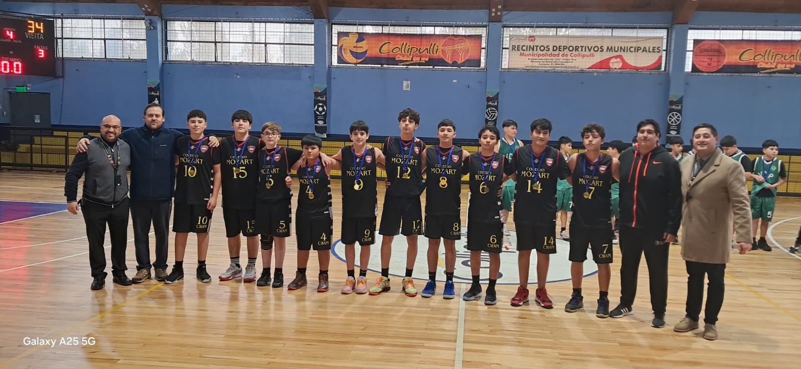 CAMPEONES COMUNALES BASQUETBOL VARONES SUB 14