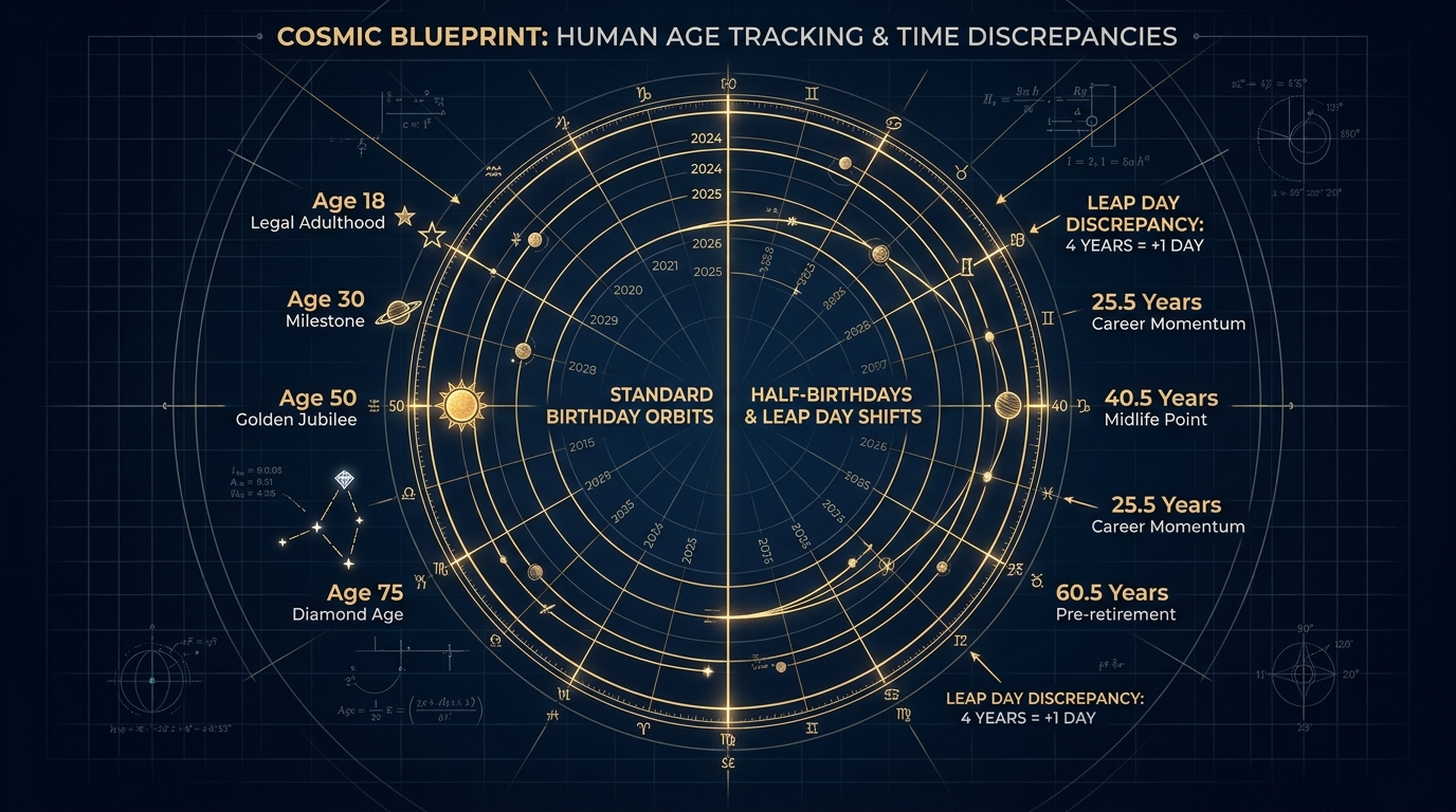 From Birthdays to Half-Birthdays: Explaining Every Time Discrepancy in Human Age Tracking