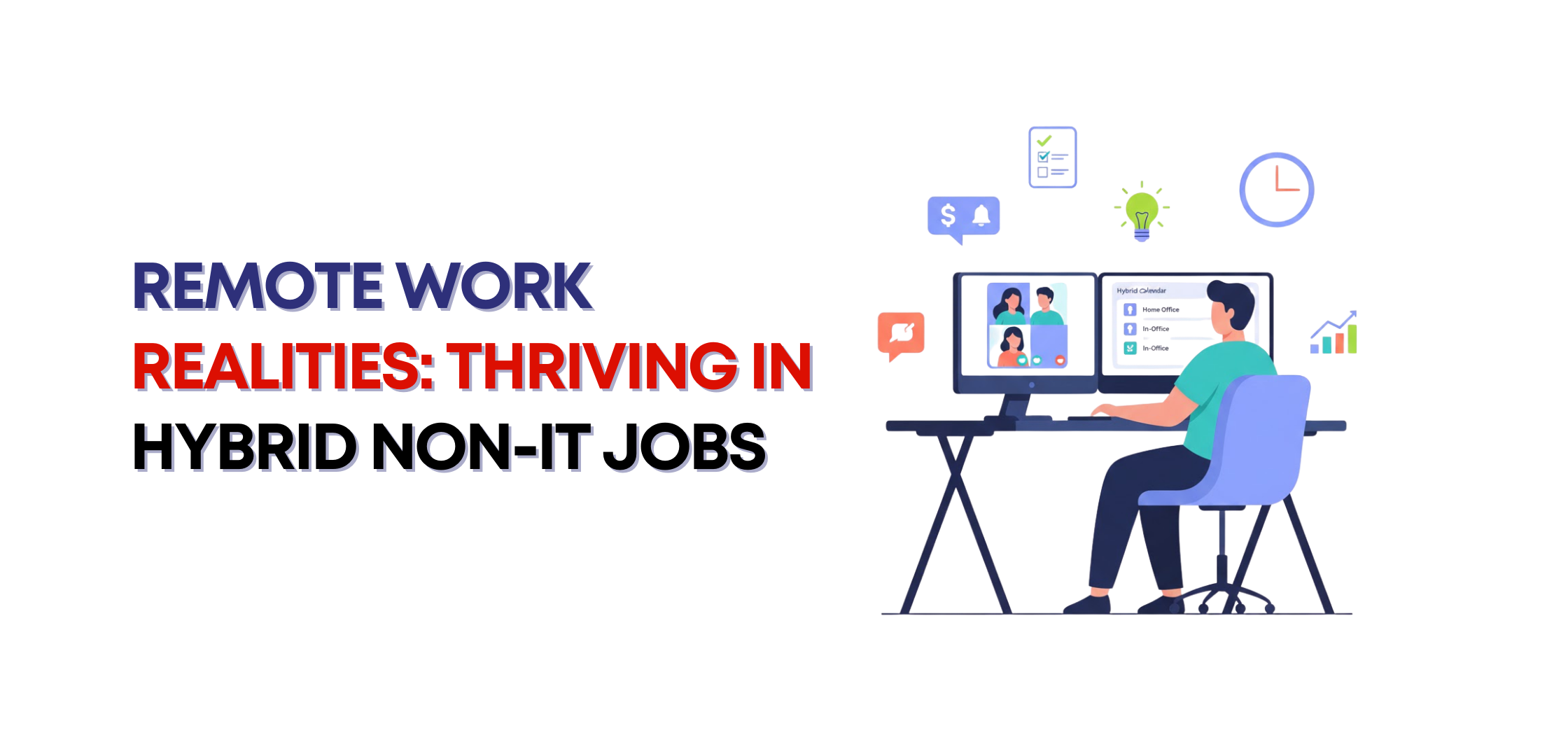 Remote Work Realities: Thriving in Hybrid Non-IT Jobs