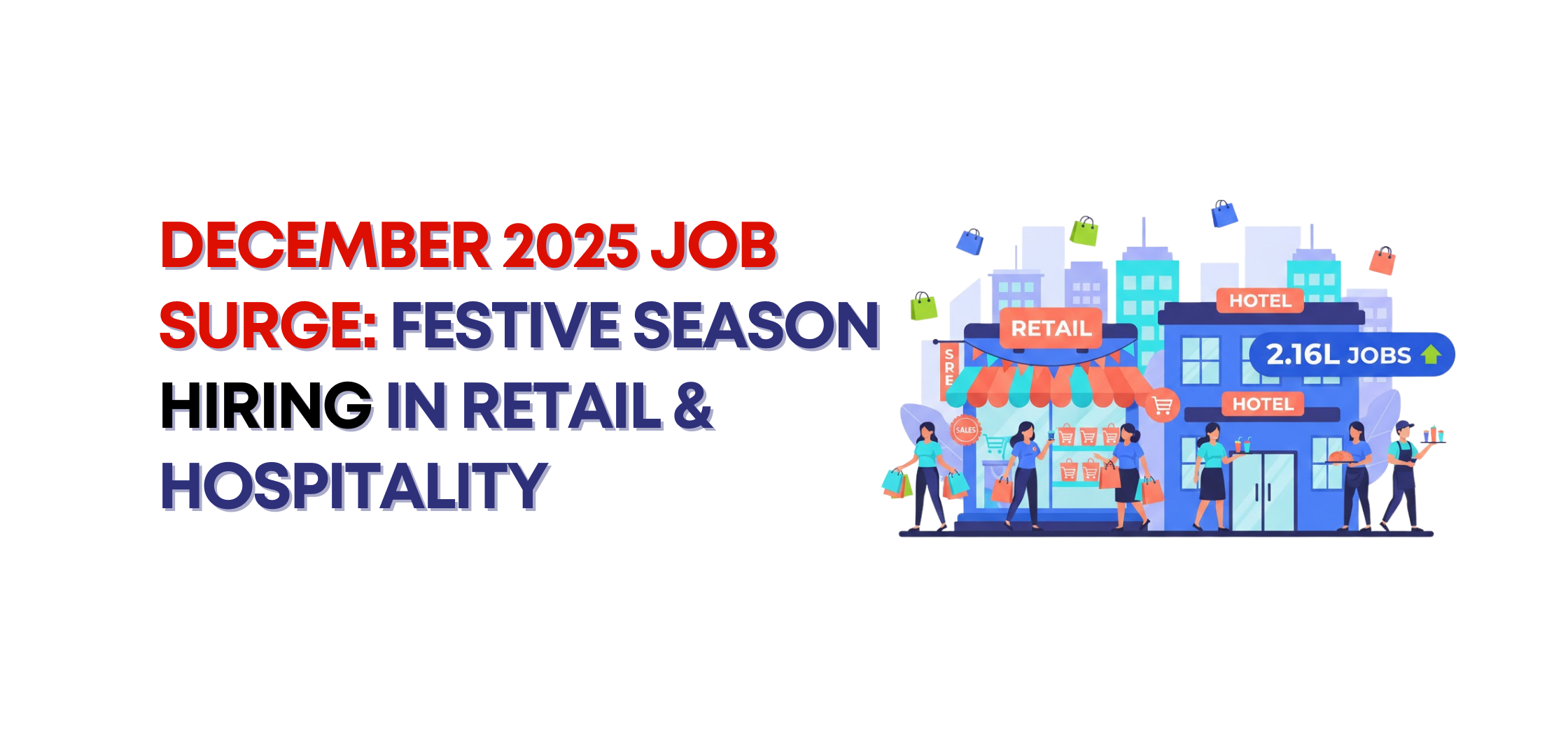 December 2025 Job Surge: Festive Season Hiring in Retail & Hospitality