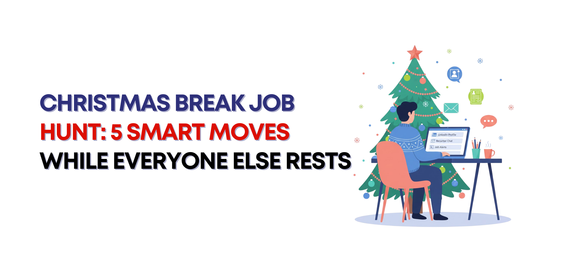 Christmas Break Job Hunt: 5 Smart Moves While Everyone Else Rests