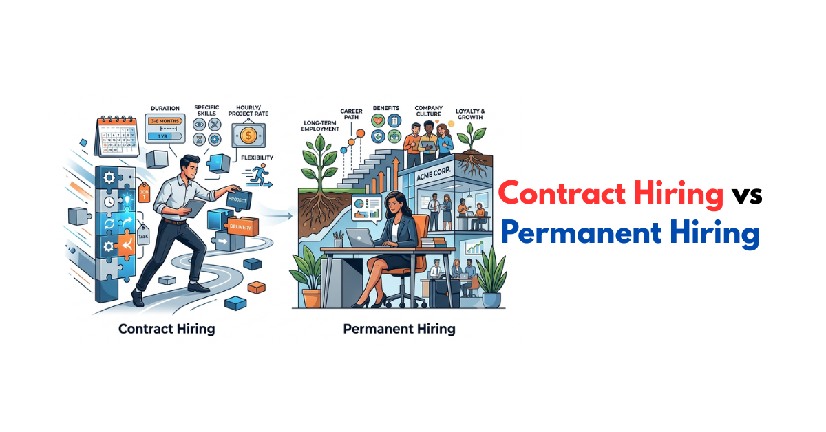 Contract Hiring vs Permanent Hiring