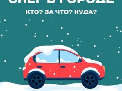 Что делать, если дороги и дворы замело?