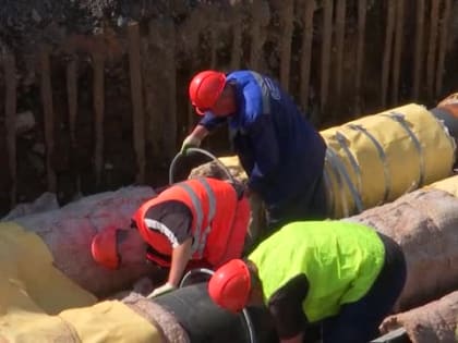 Замена теплотрасс в Новокузнецке: подготовка к зиме