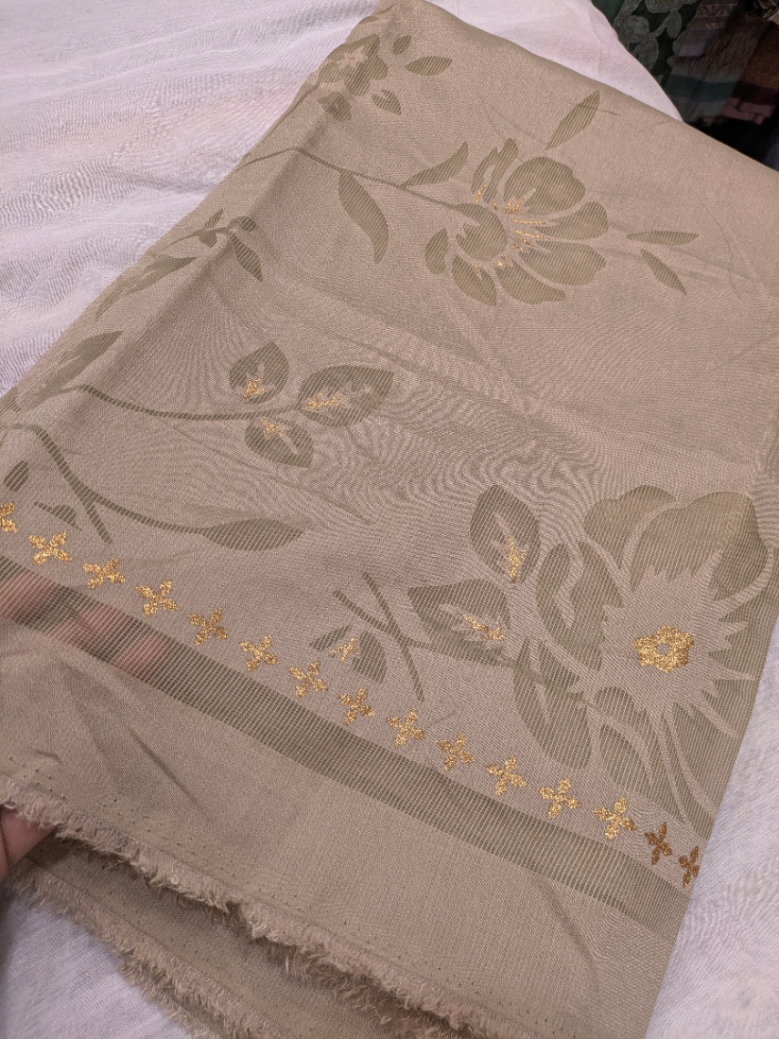 Fancy khaddi net Dupatta 2