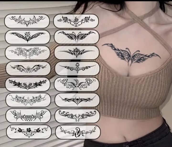 Waterproof Temporary Tattoo.