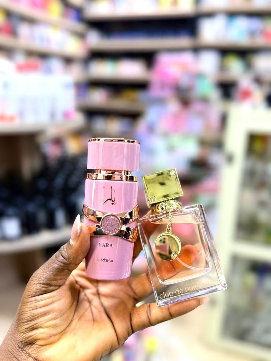 Yara and club de Nuit perfume
