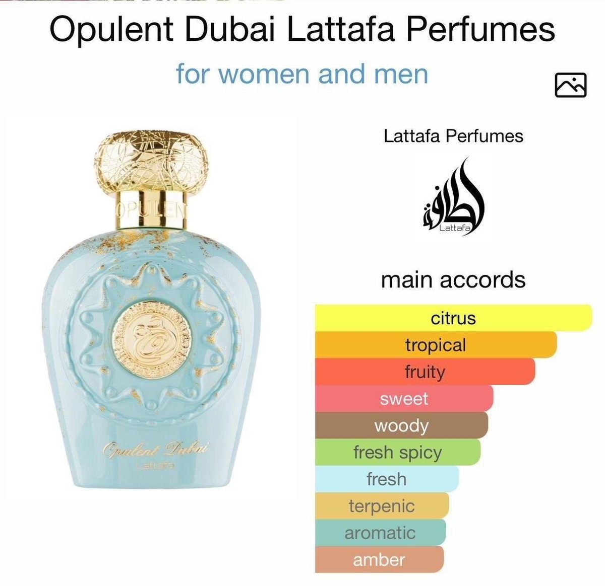 Opulent Dubai perfume