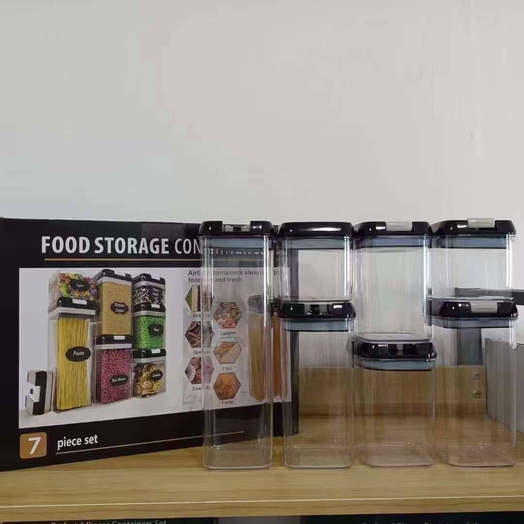 7pcs food storage container set
