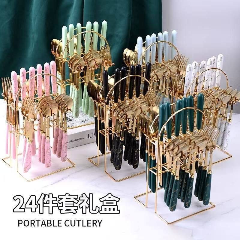 Design 24pcs cutlery set