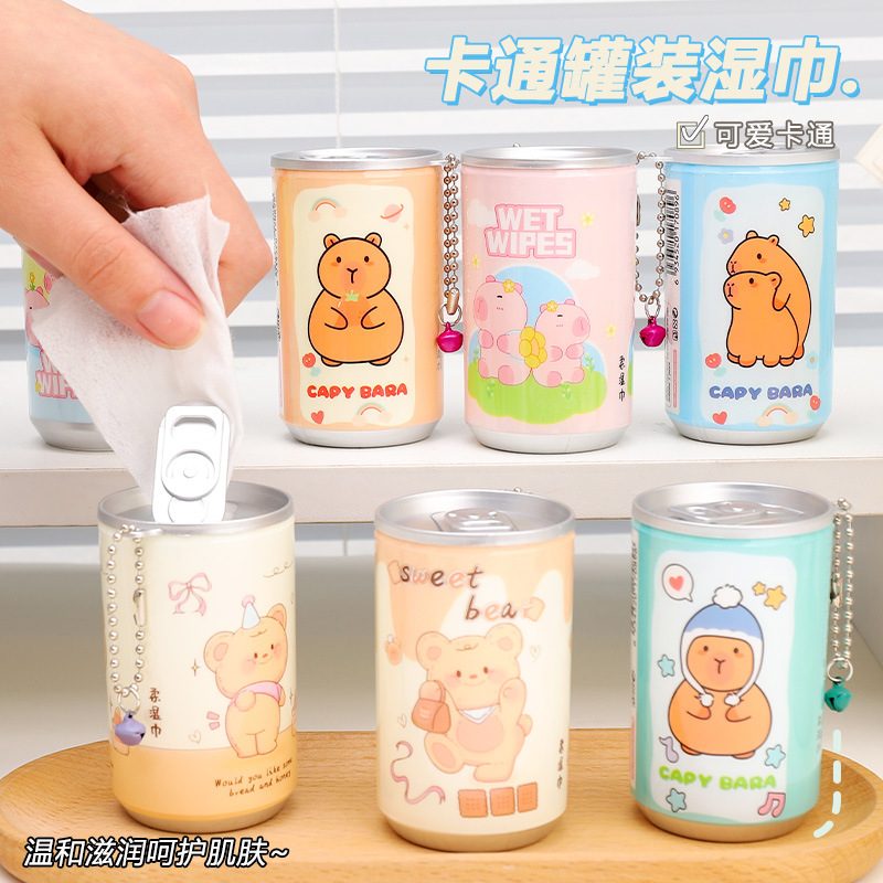 Canned wipes