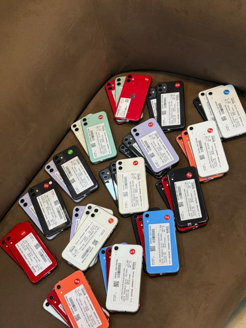 UK used iphones 11 and Xr