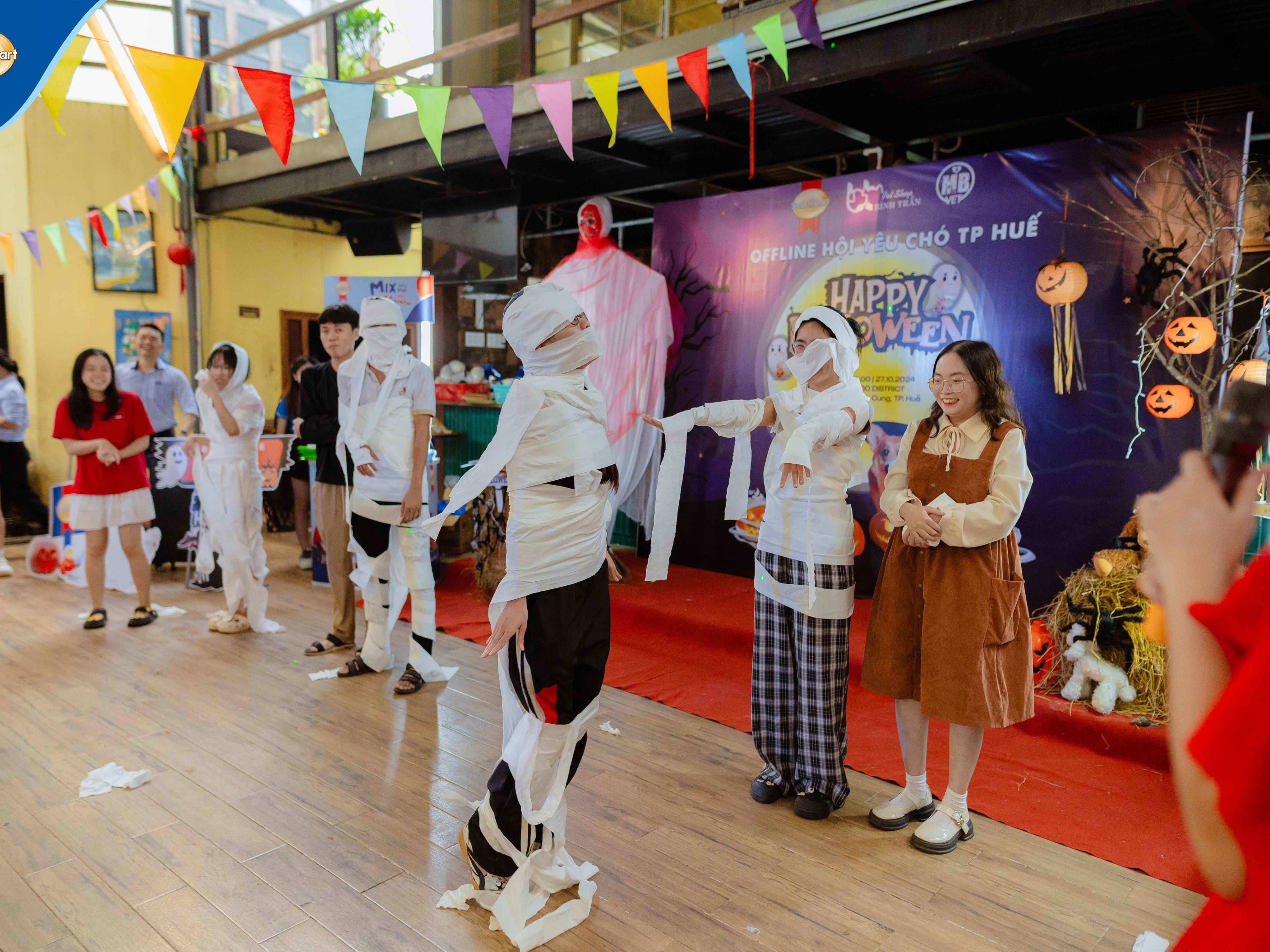Thumbnail của Offline Chó Halloween tại Huế – MB VET, Petshop Bình Trần MeO mang đến lễ hội hóa trang cực chất cho thú cưng