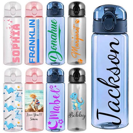 Personlised Water Bottle thumbnail 3