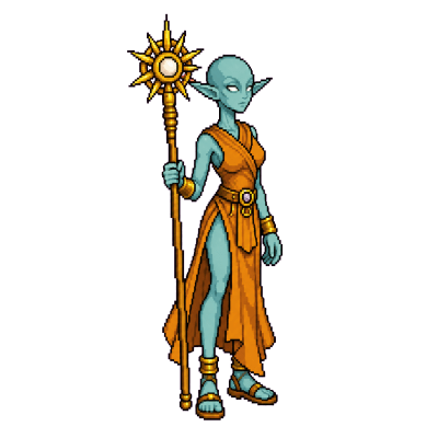 Elven Priestess