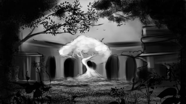 Courtyard Tree