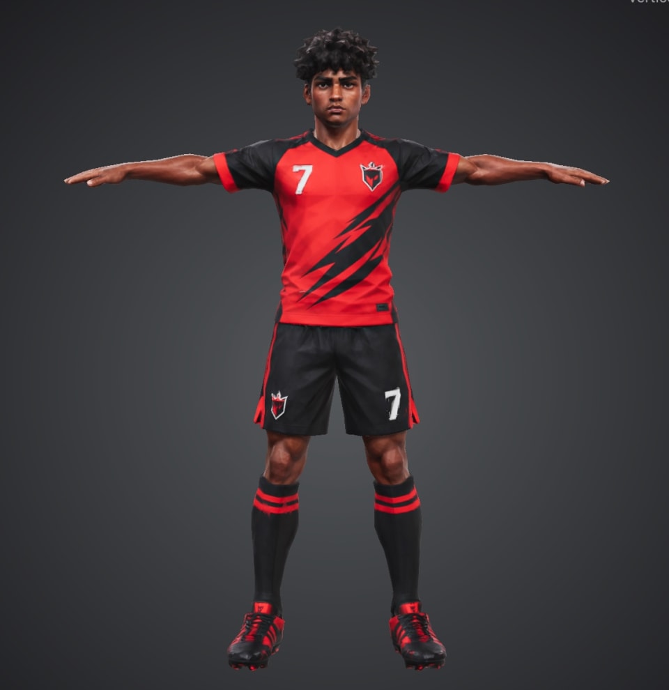 Sports Characters — Football Squad — Winger