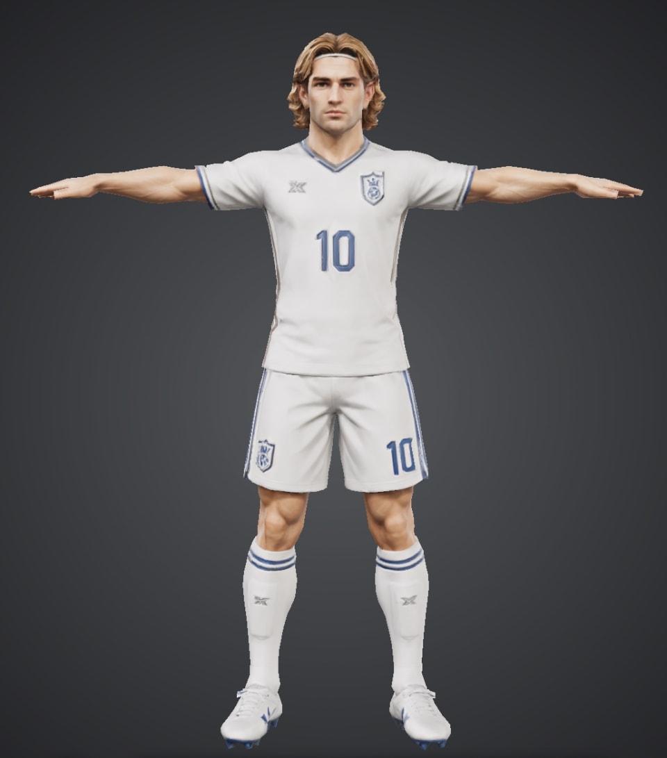 Sports Characters — Football Squad — Playmaker