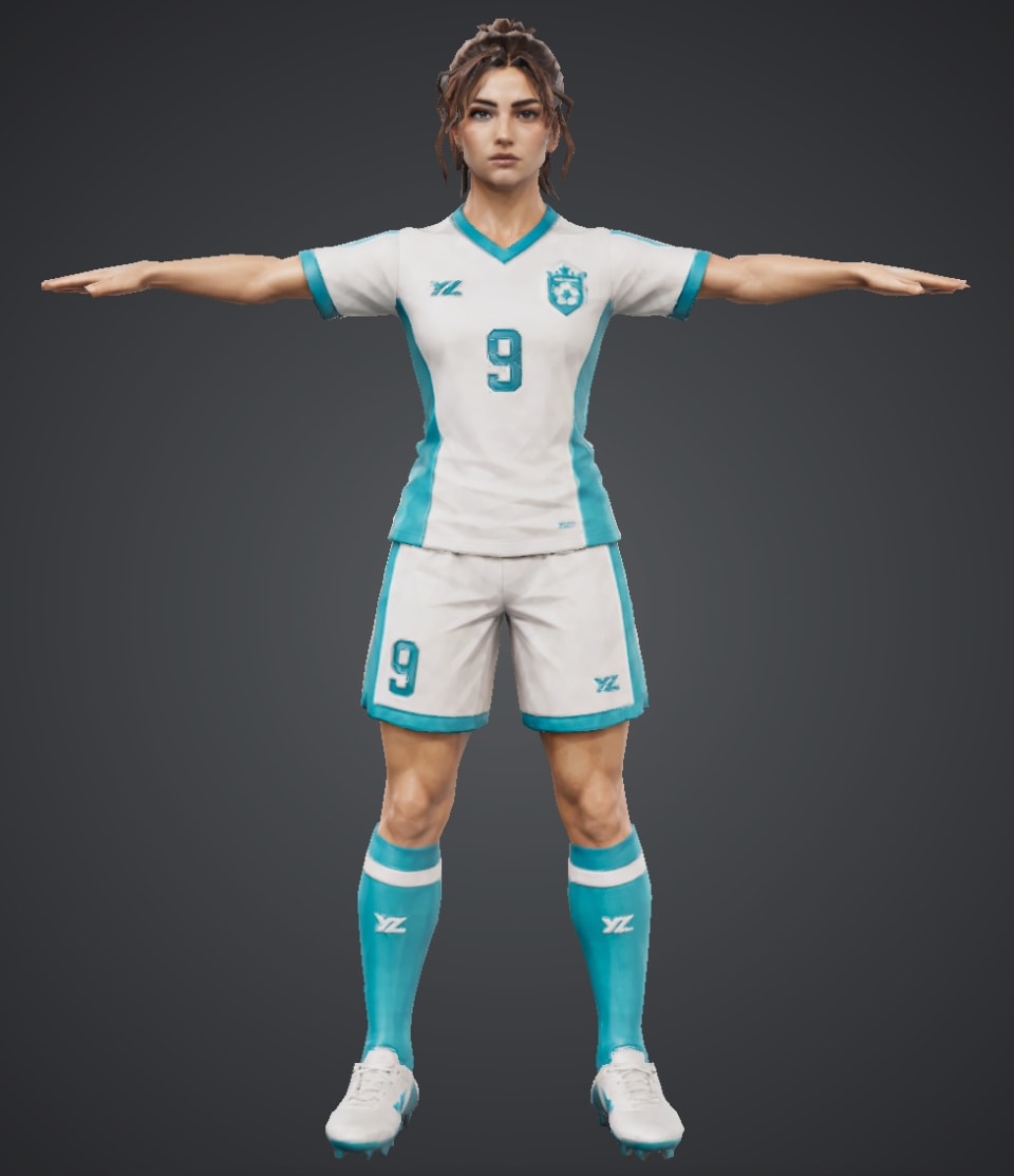 Sports Characters — Football Squad — Forward