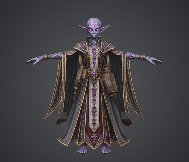 Character Art — Void Sorcerer