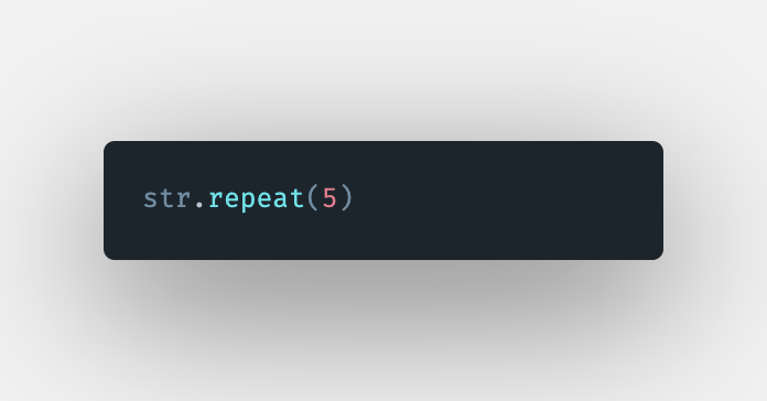 How to repeat strings in JavaScript? | MELVIN GEORGE