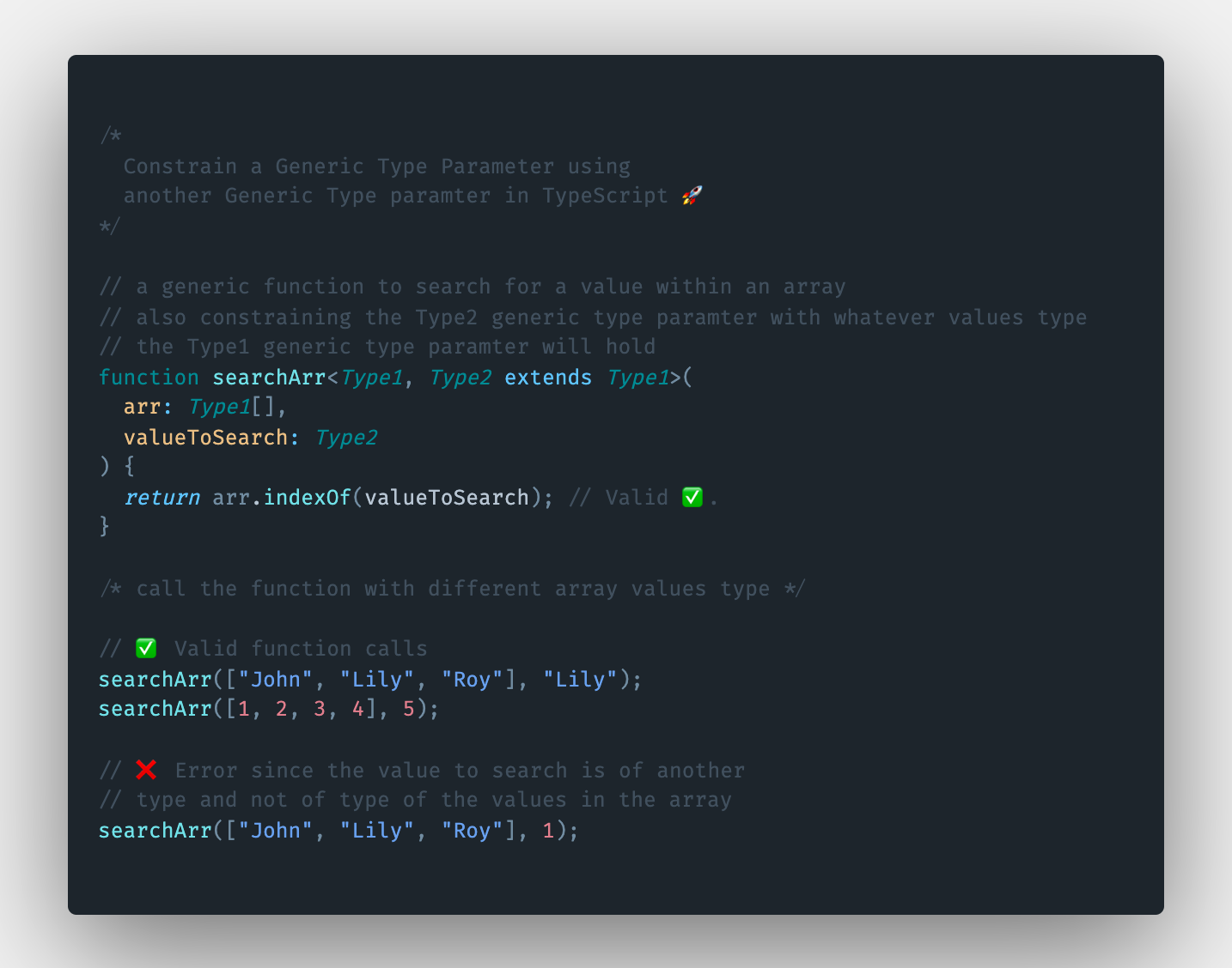 how-to-constrain-or-control-a-generic-type-parameter-using-another-generic-type-parameter-in