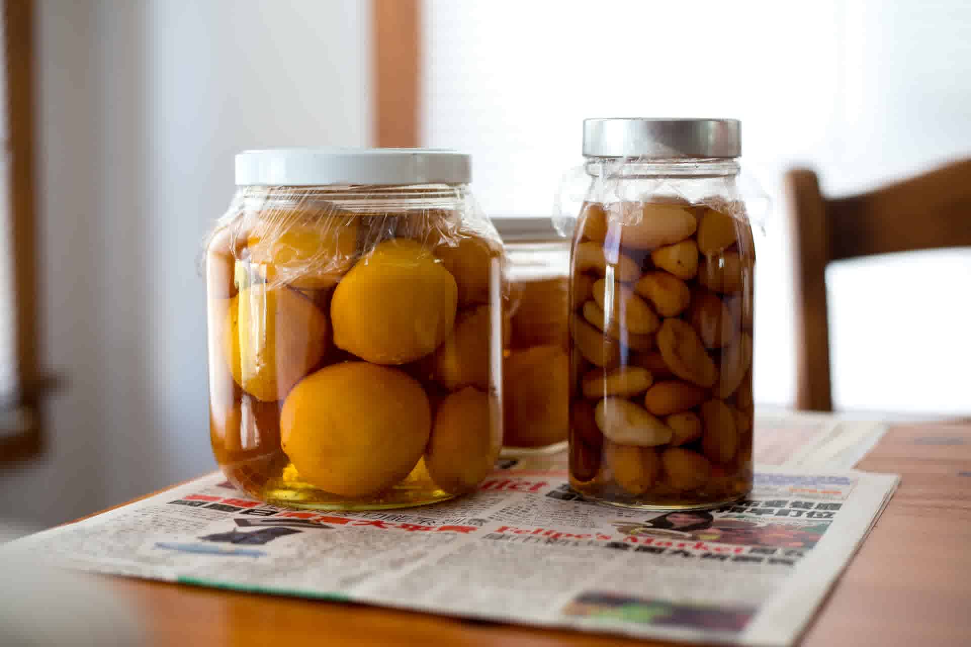 sweets stored in a jar