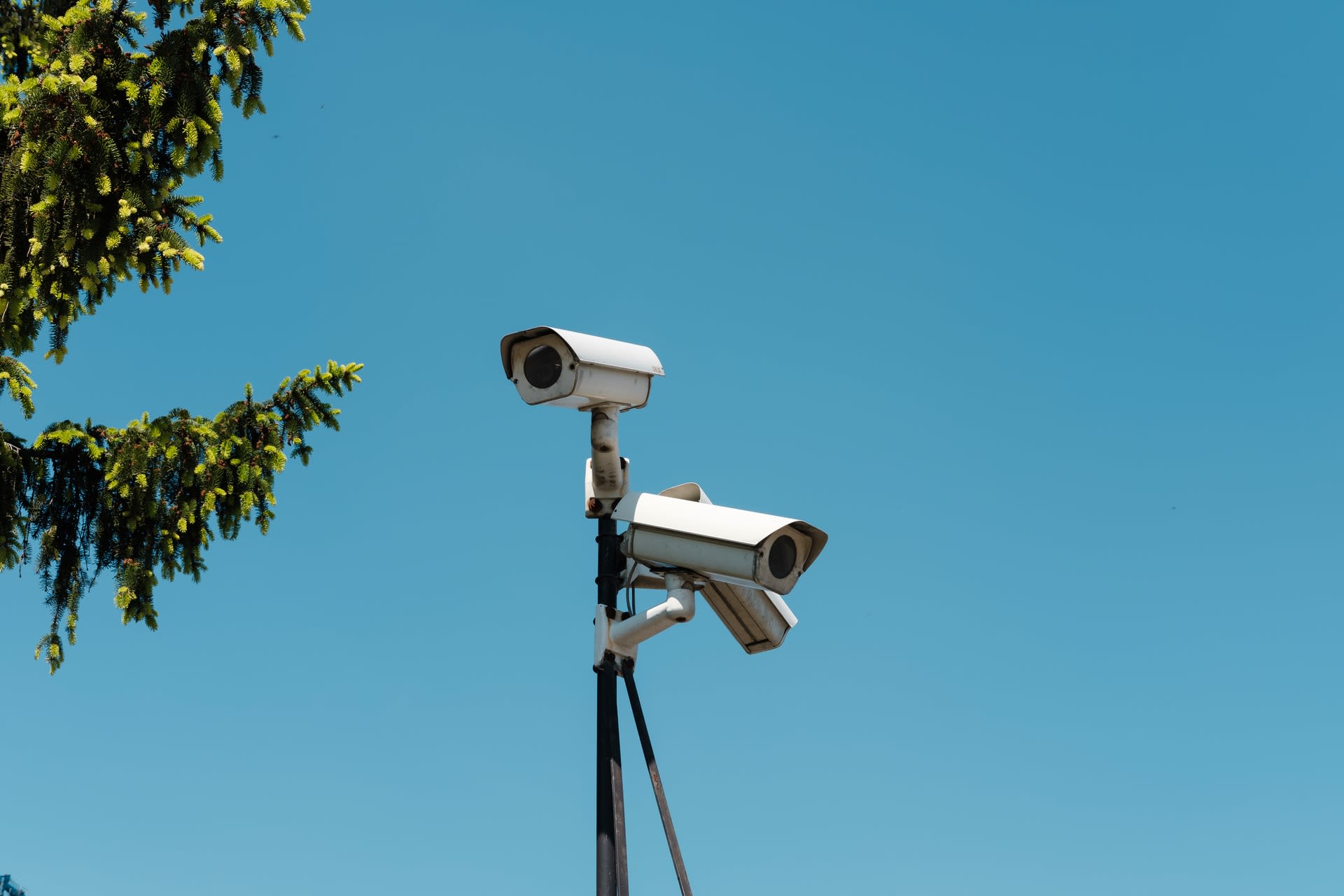 cctv cameras watching surroundings
