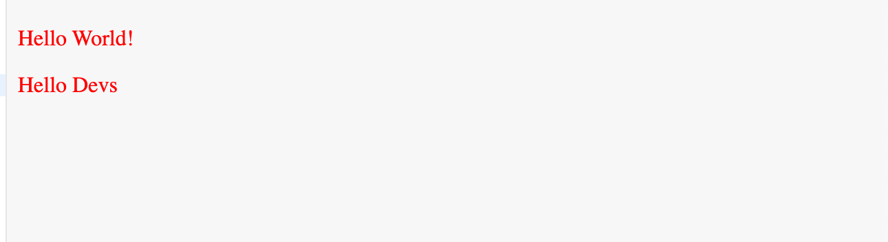paragragh HTML tags having red color