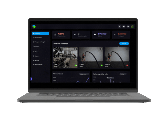 Business dashboard demo