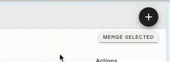 Click merge selected