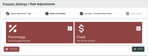 Rate Adjustment Step 2