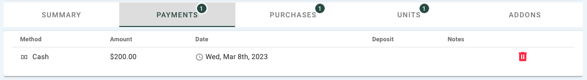 Payments