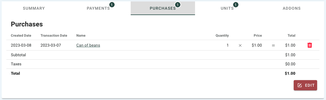 Point of Sale