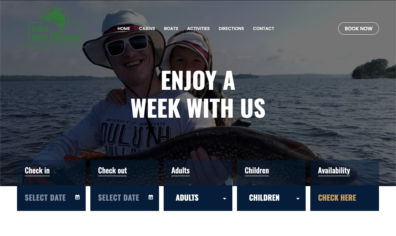 Example webpage screenshot