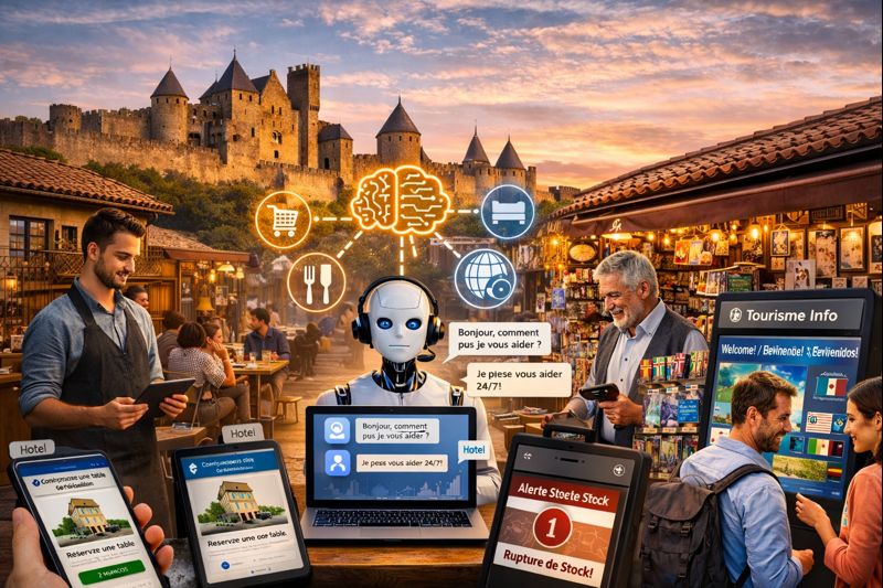 Comment l’IA peut transformer toute entreprise avec des exemples à Carcassonne