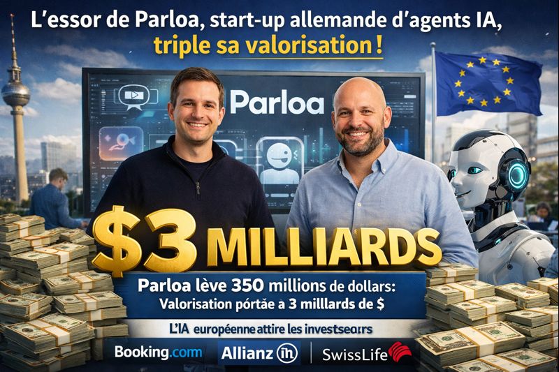 L’essor de Parloa, start-up allemande d’agents IA, triple sa valorisation