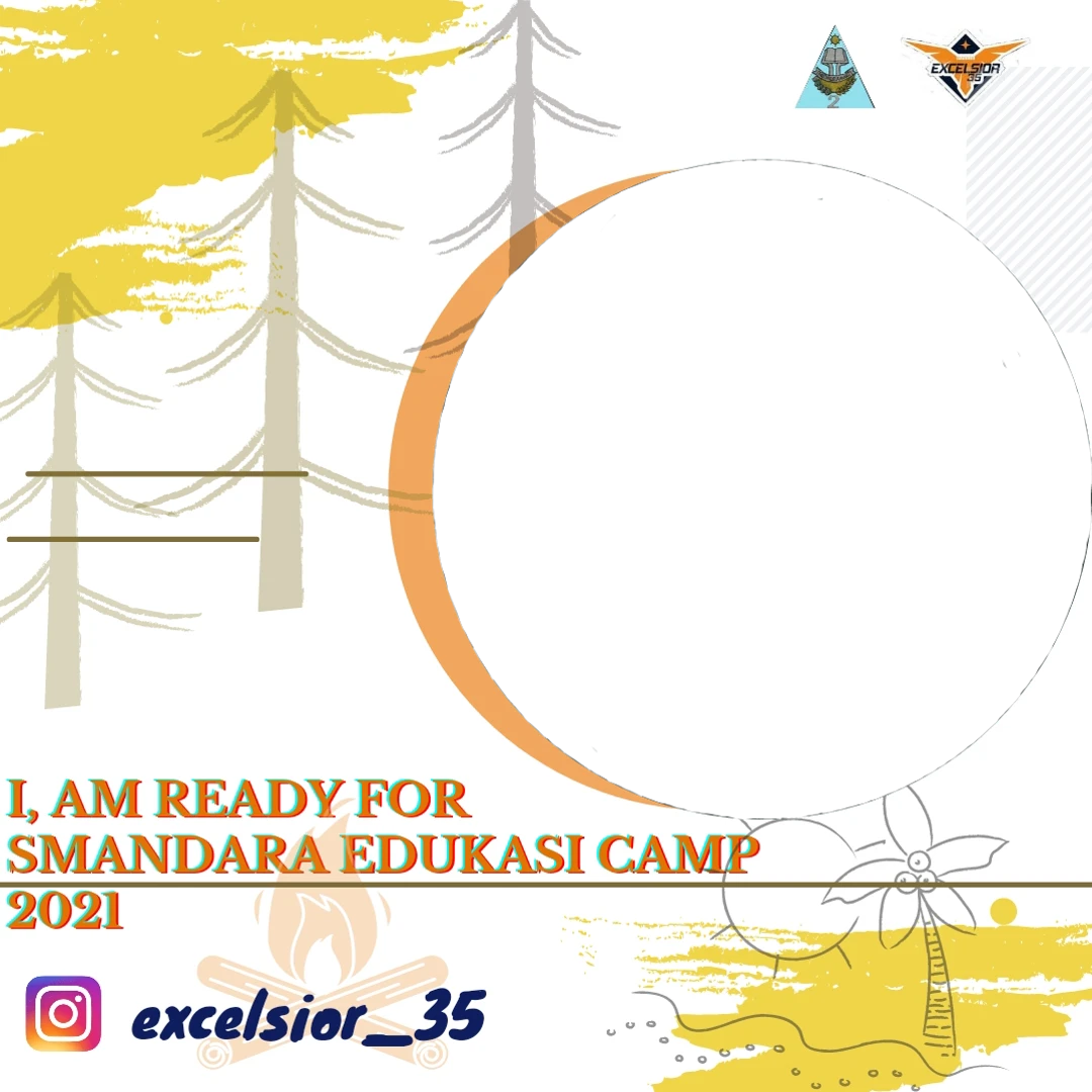 Download Twibbon Smandara Edukasi Camp 2021 Background PNG buatan Tony Kurniawan