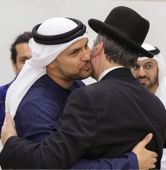 Sharaka delegates greeting each other