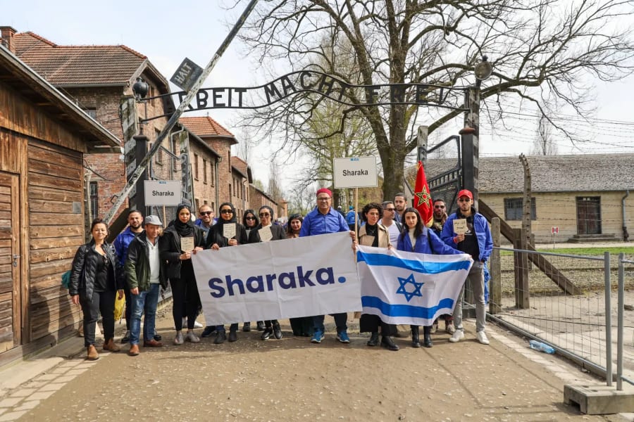 Sharaka Holocaust education program participants