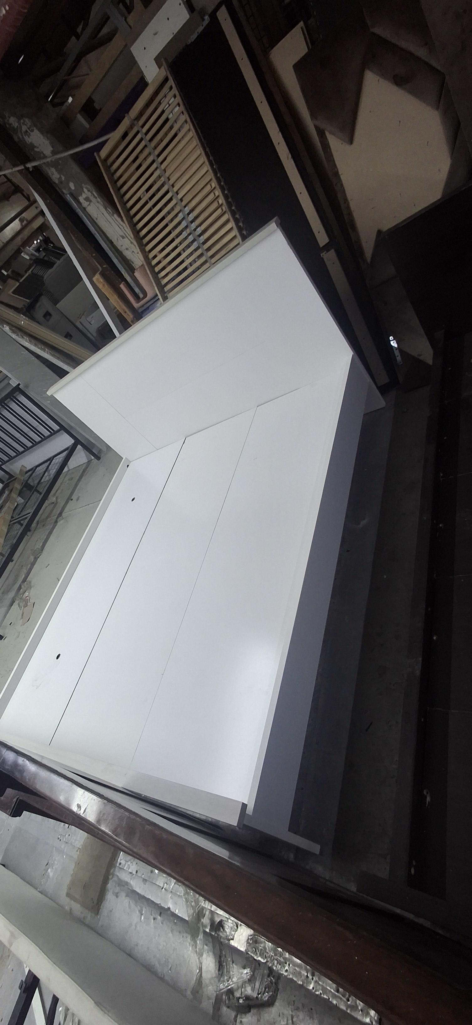 Used White Storage Bed Frame Queen 3