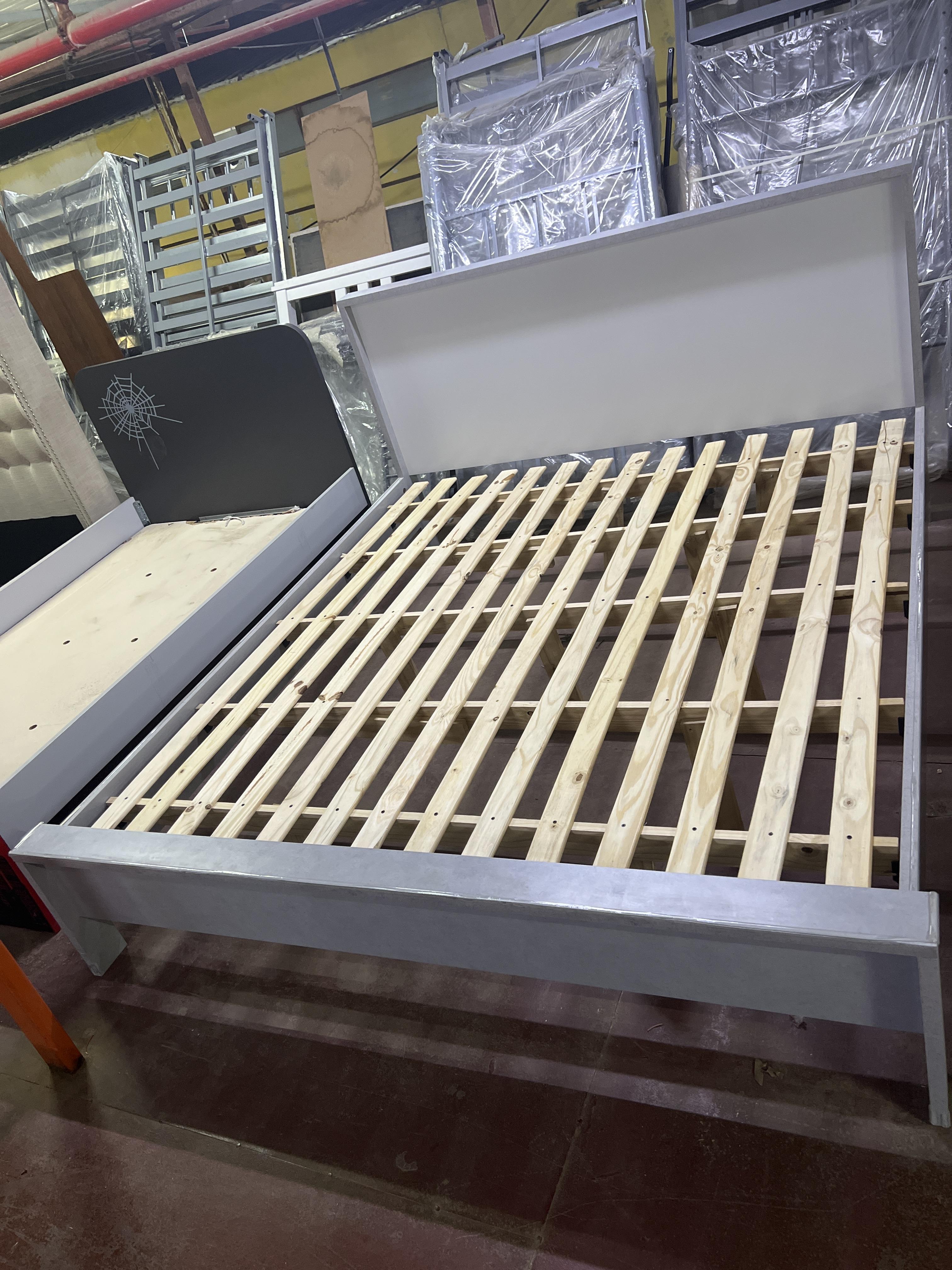 Used Home Box Queen Bed Frame White