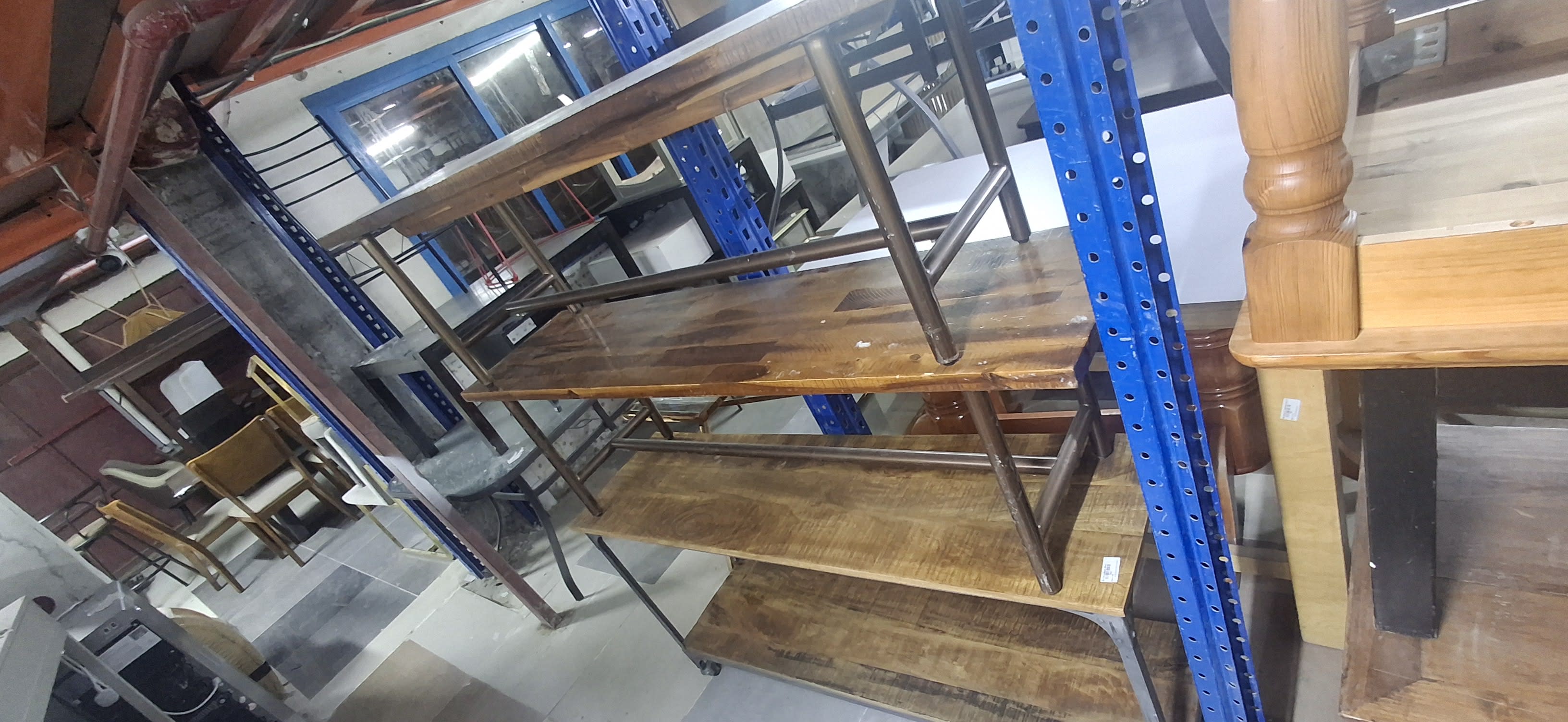 Used Wooden Dining Bench 180cm 3