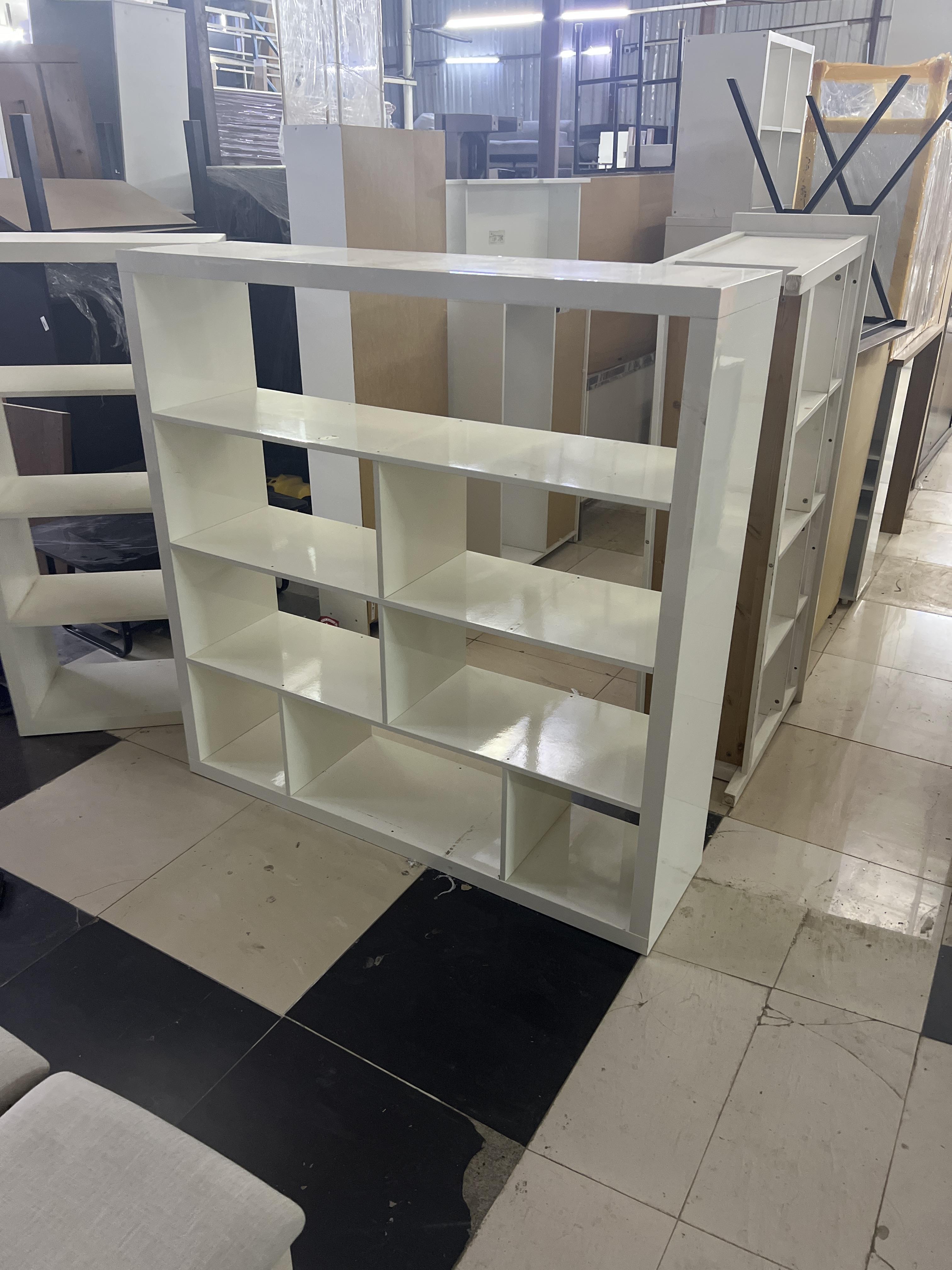 Used IKEA Shelving Unit White 5-Shelf